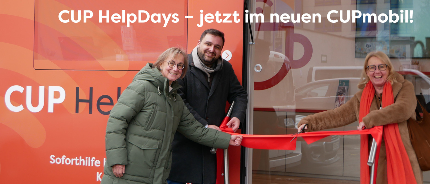 Cup HelpDays - jetzt im neuen CUPmobil